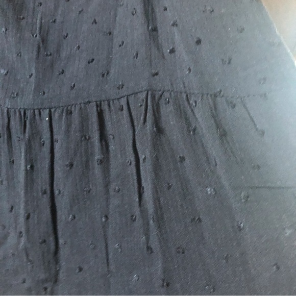 Zac & Rachel lightweight black clip dot sleeveless blouse in size S - Picture 4 of 8